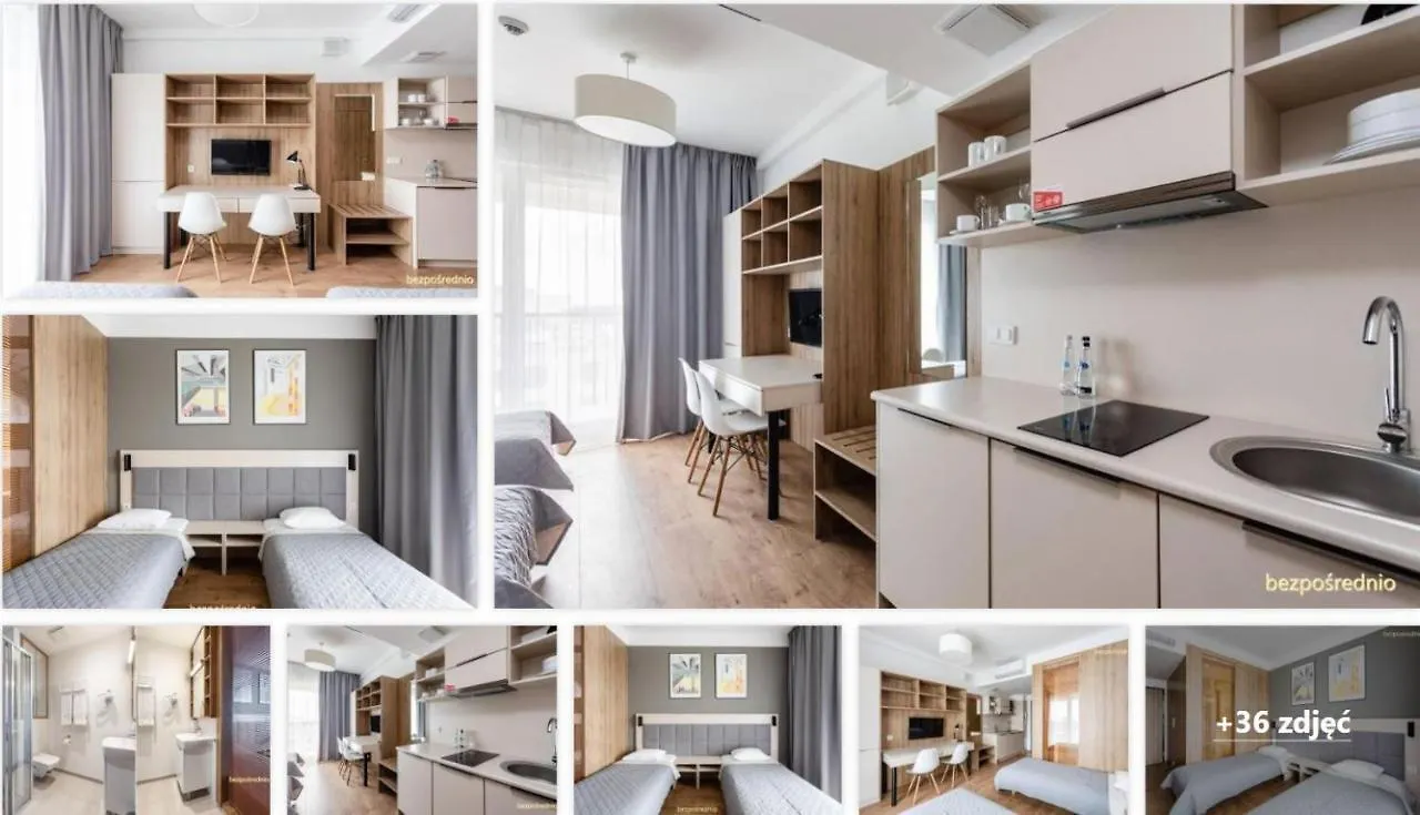 Warsaw City View: Modern Apartment with Parking Poland